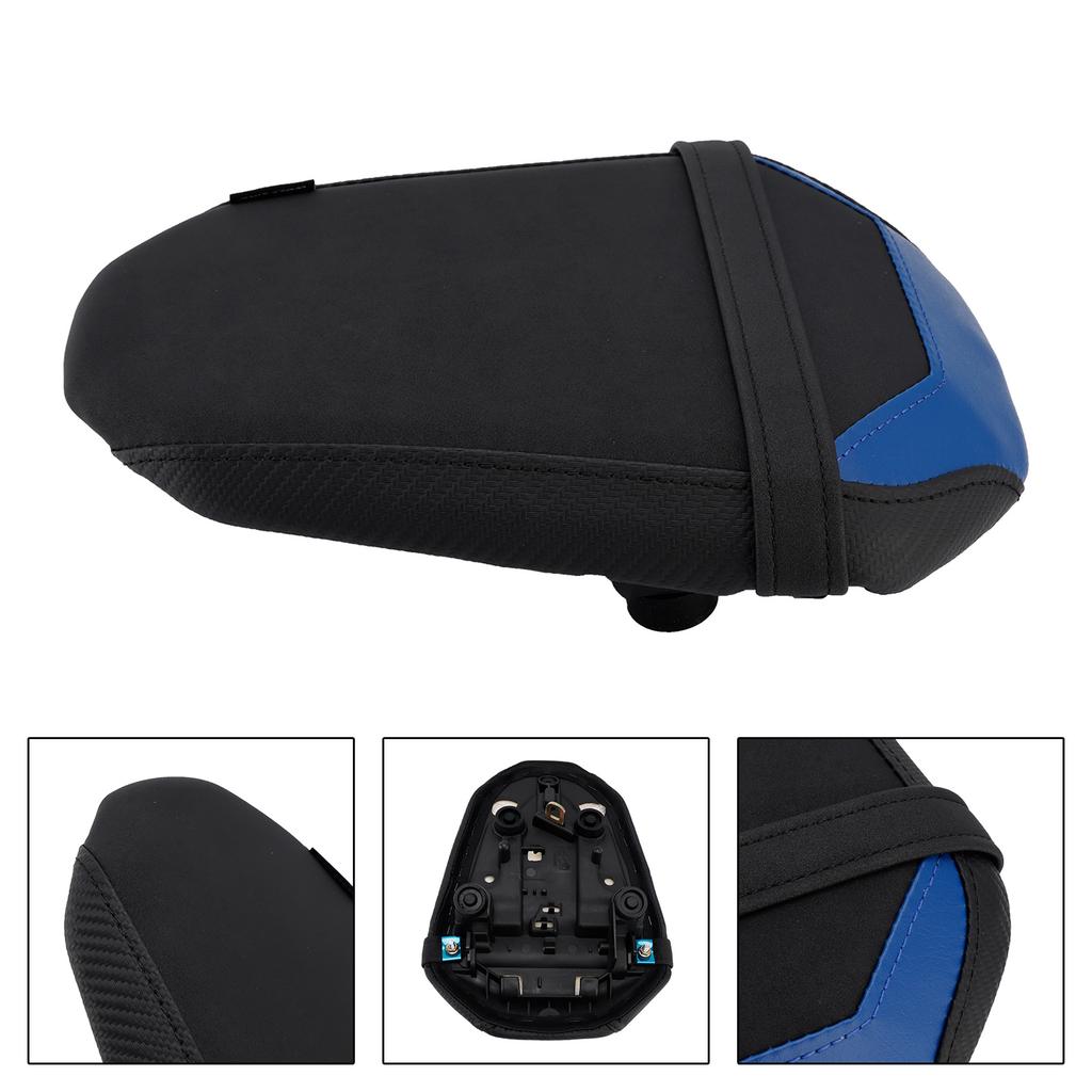Rear Seat Passenger Cushion Flat Pu Fit Blue For Yamaha Mt-07 Fz-07 Fz 07 2025+