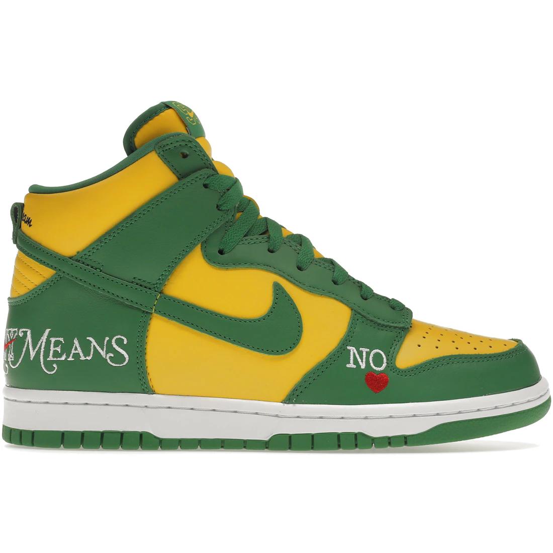 

Sneaker Nike SB Dunk High Supreme By Any Means Brazil(DN3741-700) 41