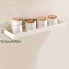 Bathroom Multifunctional Storage Rack, Space Aluminum Anti Rust Wall Mounted Storage Rack Single-Layer