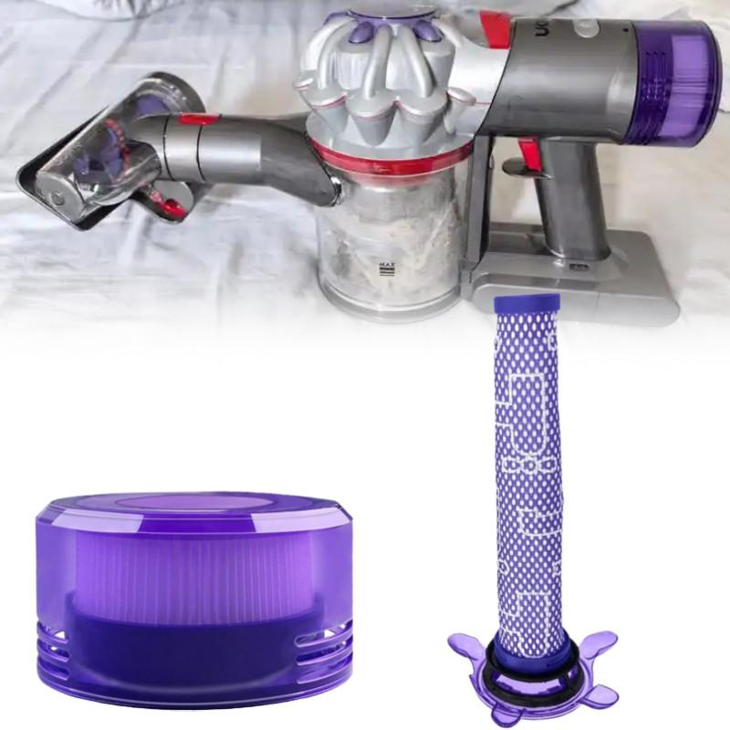 For Dyson V8 Focus Mattress Pre And Post Filter Replacement Kit For Home Cleaning