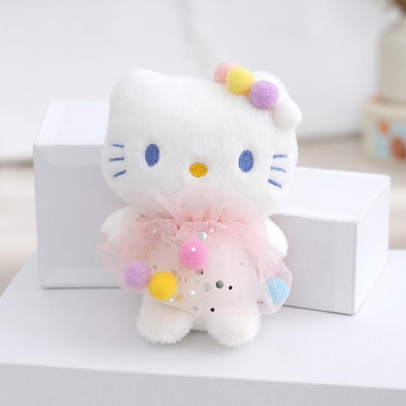 Adorable Plush Hello Kitty Cat Doll Perfect Wedding Gift Cute Soft Toy For Girls