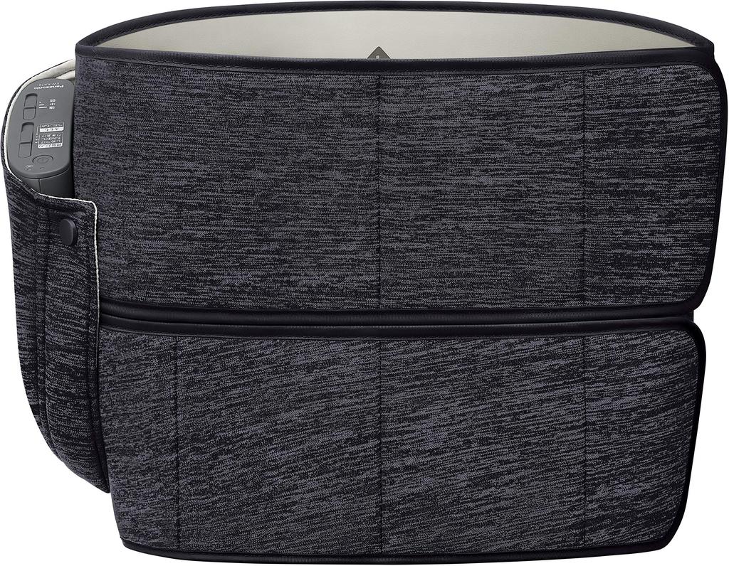 Panasonic Air Massager, Pelvic and Buttock Relief, 4-Course, Tightening, Cordless, Black, EW-RA79-K