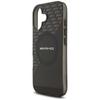 AMG Double Layer Transparent Rhombs MagSafe Case for iPhone 17 Black/Red