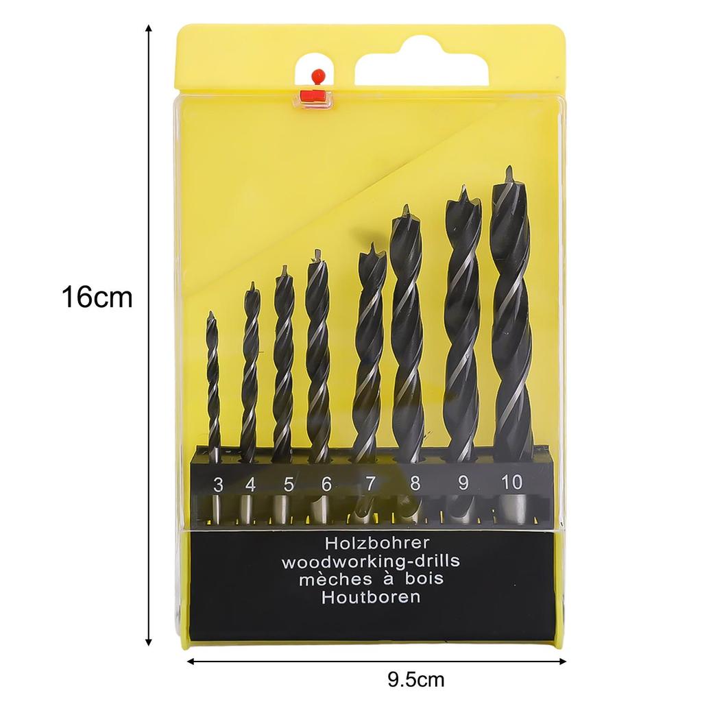 Twist Drill Bits Set High Speed Steel Drill Bit For Woodworking Plastic Tile Concrete Drilling Hole Electric Tool Accessories
