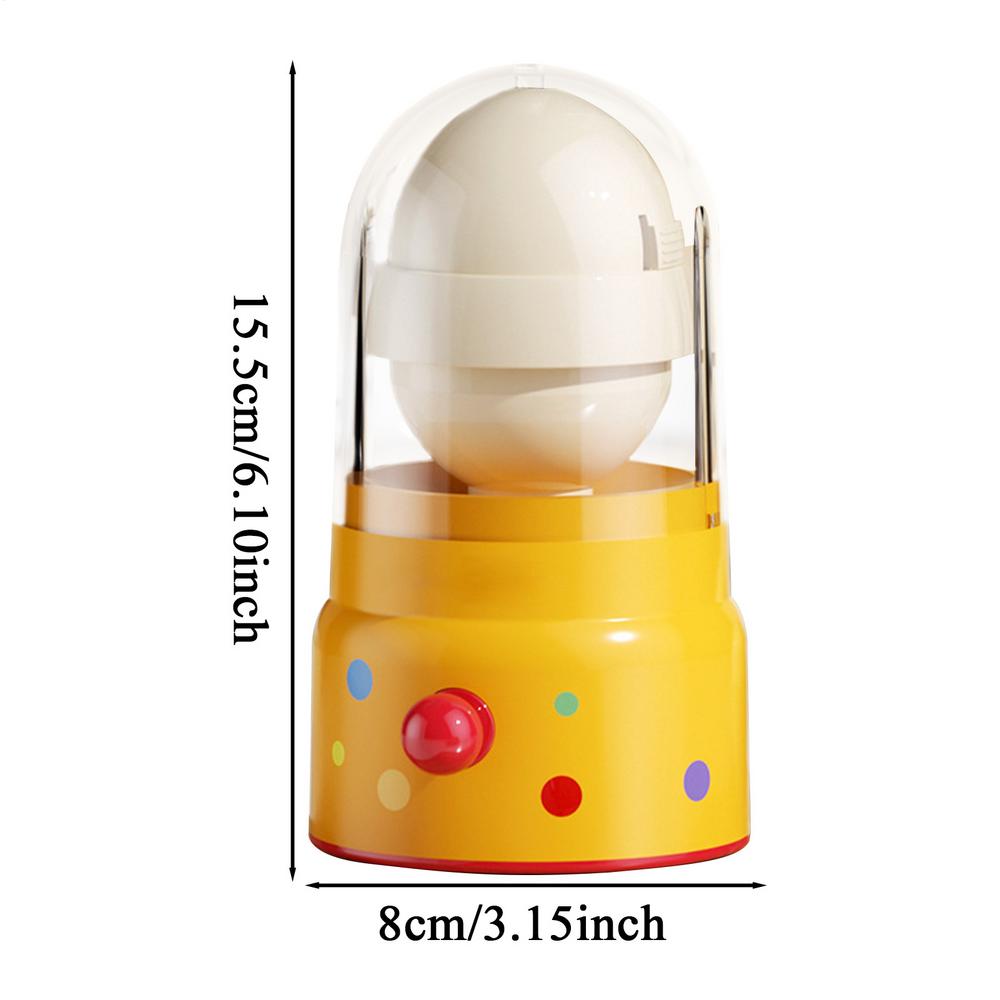 

Ручной шейкер для яиц, миксер, пищевой спиннер для яиц, ручной многофункциональный инструмент, спиннер для яиц в скорлупе со шнурком, инструменты для выпечки жёлтый