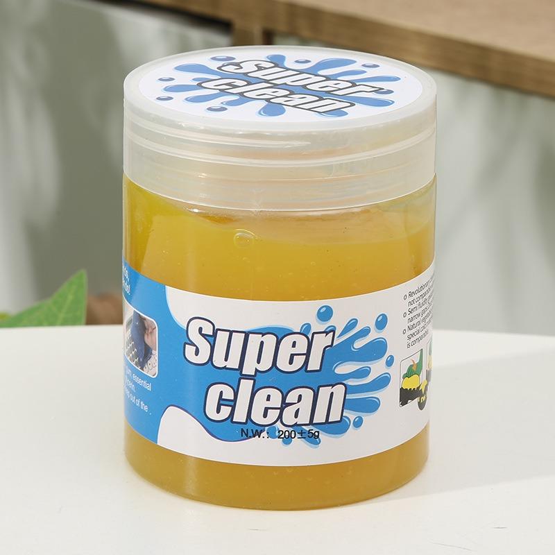 

Суперчистий Гель Багаторазовий Сильний Клейкий Пилозбірник для Клавіатури Автомобіля Ноутбука НеКришиться Слизька Клейка Грязь Багаторазовий Чистий Гелевий Слайм Yellow