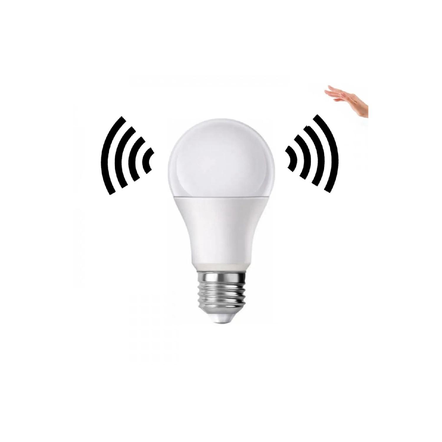 

Светодиодная лампа с датчиком движения 12 Вт, белая E27