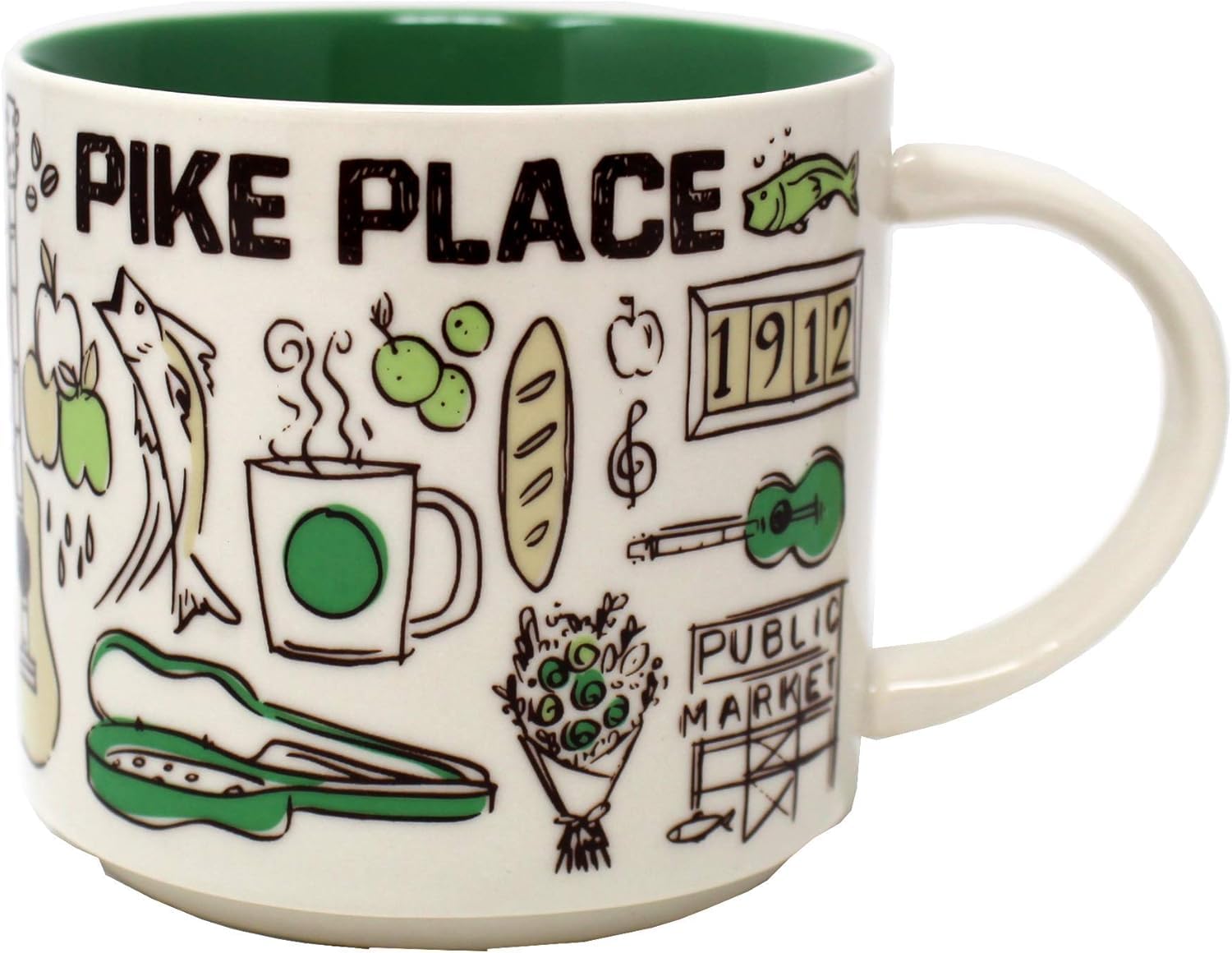 Starbucks Been There Series - Pike Place Market Mug, 410ml