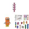 Numberblocks Blocks With Plastic Pieces For Diy Party Games And Kids Play
