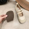 Fashion Round Toe Shallow Mary Jane Shoes Women Soft Sole Casual Shoes Female Retro Slingback Mule Flats Zapatos 2024