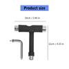 T Shape Skateboard Wrench Skateboard Roller Skate Tool Portable Skateboard Tool Skateboard Longboards Accessories