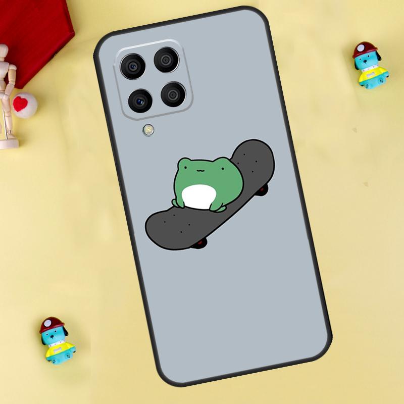 

Frog Skateboard Cute Kawaii Case For Samsung Galaxy M33 M15 M55 M31 M13 M12 M14 M06 M16 M36 M56 M53 M32 M52 M35 M34 M54 Samsung M16