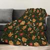 Christmas Creative Throw Blanket Flannel Print Blanket Super Soft Cozy Sofa Nap Blanket Home Blanket Perfect Home Gift for Her