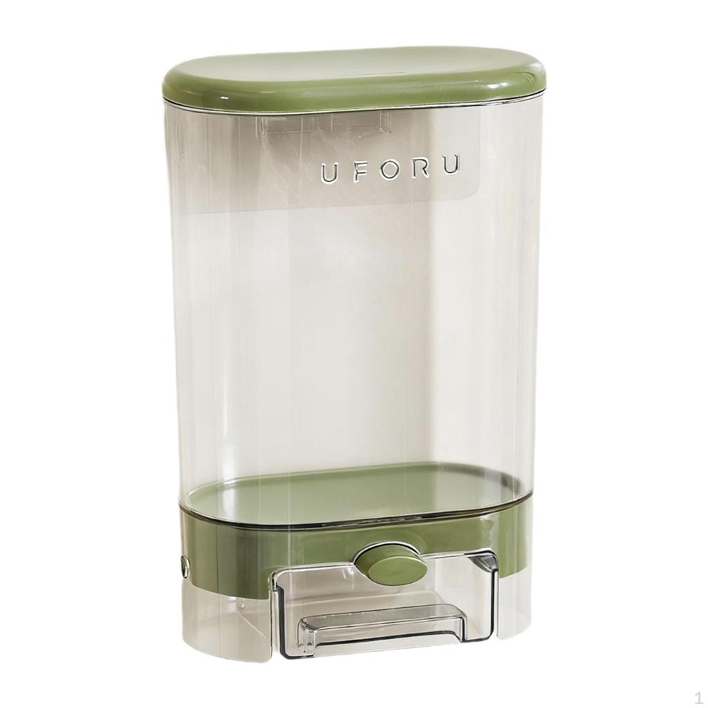 Container with Lid, Dry Grain Container, Airtight Washing Powder for