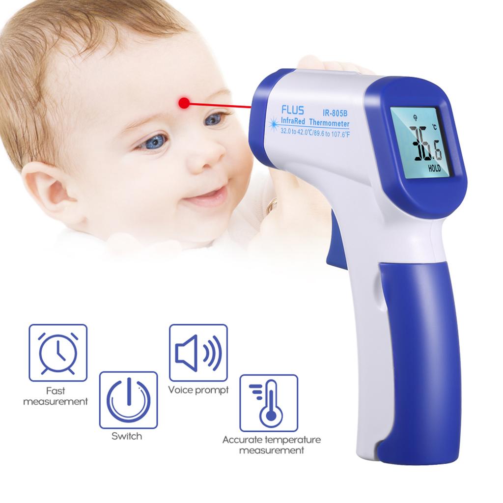 Ear For  Thermometer   Digital Infrared Baby Temperature Gauge Instrument for Kids Children and Adults