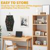 Wall Mounted Jewelry Bag Jewelry Display Felt Earrings Storage Bag Necklace Ring Jewelry Organizer Packaging