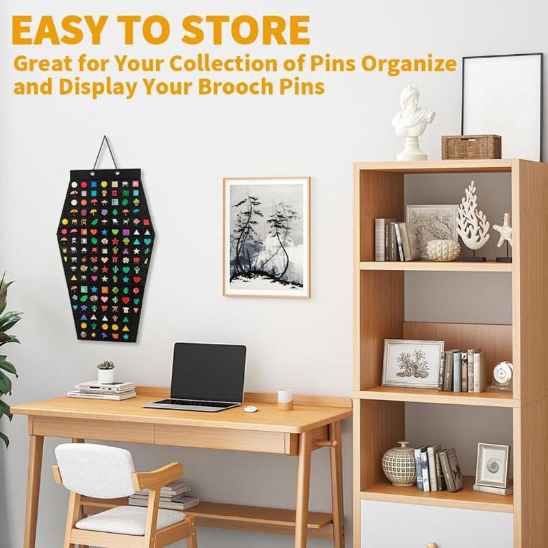 Wall Mounted Jewelry Bag Jewelry Display Felt Earrings Storage Bag Necklace Ring Jewelry Organizer Packaging