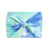 Fascia per capelli tie-dye sportiva e da yoga da donna extra larga da 18 cm