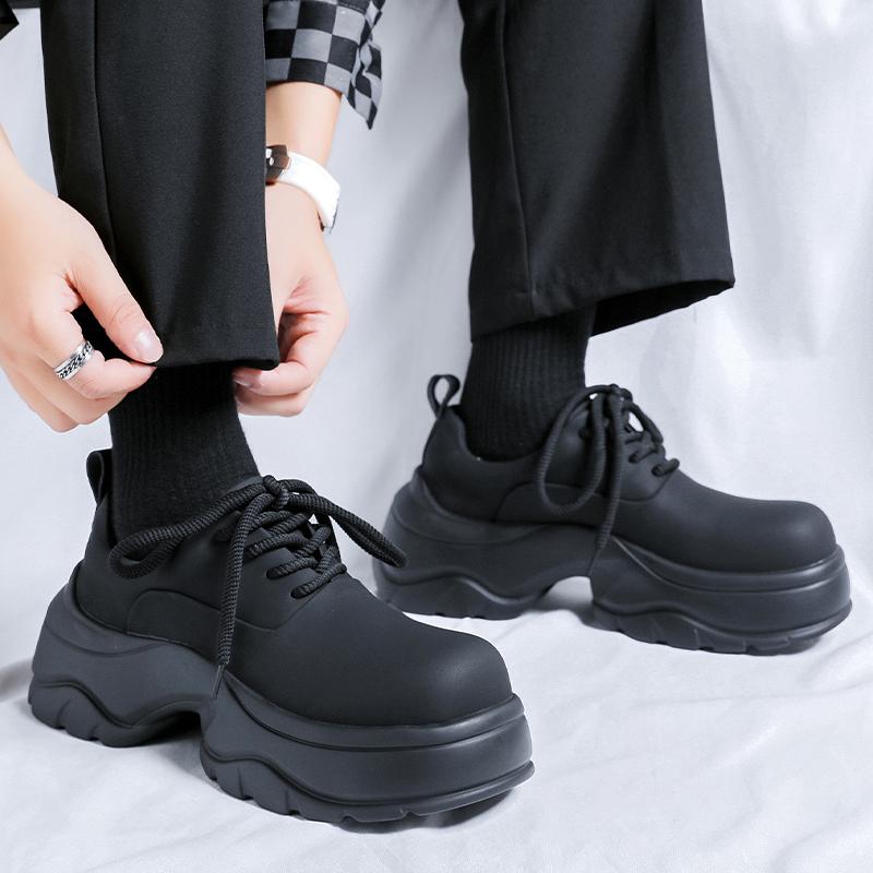 

Модная кожаная обувь Повседневная деловая обувь для мужчин Модная обувь для платья Tenis De Hombre Мокасины Мокасины Tenis Caballero Дизайнерские кроссовки 44 чёрный