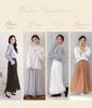 Sleeping and chic chiffon gaucho pants with pockets Sheep Soft, elegant, (JP, Alphabet, M, Greige)