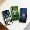F-Football S-Star L-Lionel Messi Custodia per Telefono Per Samsung S25,S24,S21,S22,S23,S30,Ultra,S20,Plus,Fe,Note,10,9,5G Copertura Nera