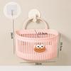 Multifunctional small hanging basket toilet bathroom discarded face towel storage basket kitchen dormitory bedside wall hanging basket