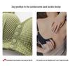 Red Polka Dot Wire-Free Push-Up Bra for Middle-Aged & Elderly Women
