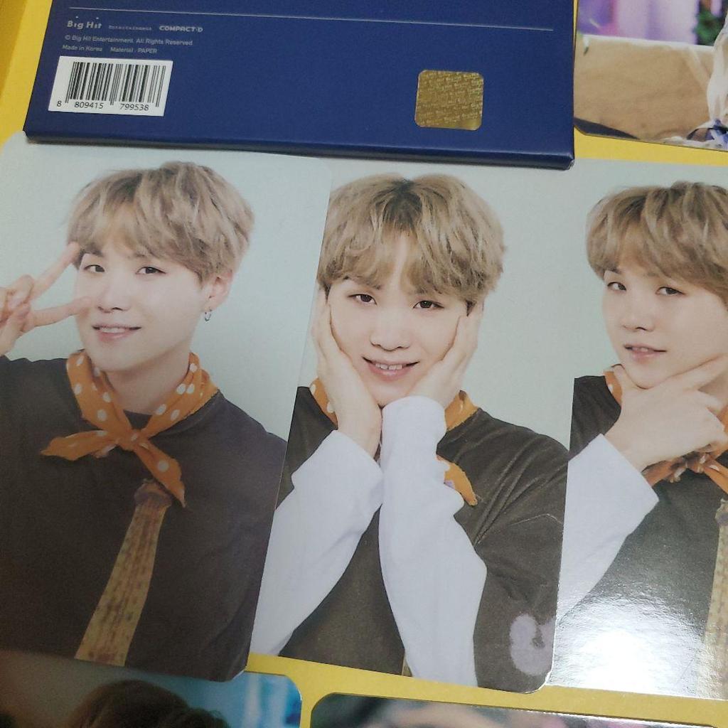 [USED] BTS Rare Yoongi Suga Busan MAGICSHOP Mini Photo Set
