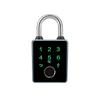 Cadeado Inteligente à Prova d'Água IP65 de Aço Inoxidável com Controle Remoto Sem Chave, Leitor de Senha, Cartão e Impressão Digital via App TTlock/Tuya