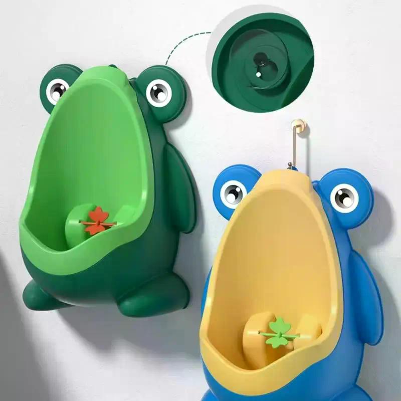 Wandmontierter Kleinkind-Toilettentrainer mit verstellbarer Höhe - Leicht zu reinigen & lustiges Badezimmer-Lernwerkzeug