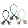 20PCS 10CM-30CM Anti Bite Steel Fishing Line Steel Wire Leader With Swivel Fishing Accessory Lead Core Leash Fishing Wire