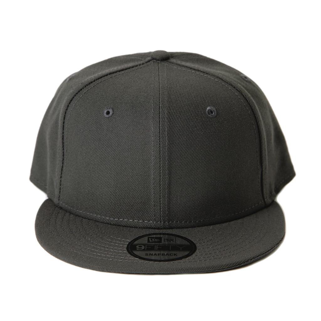 NEW ERA Cap 9FIFTY Standard Fit Flat Bill Snapback Cap Graphite