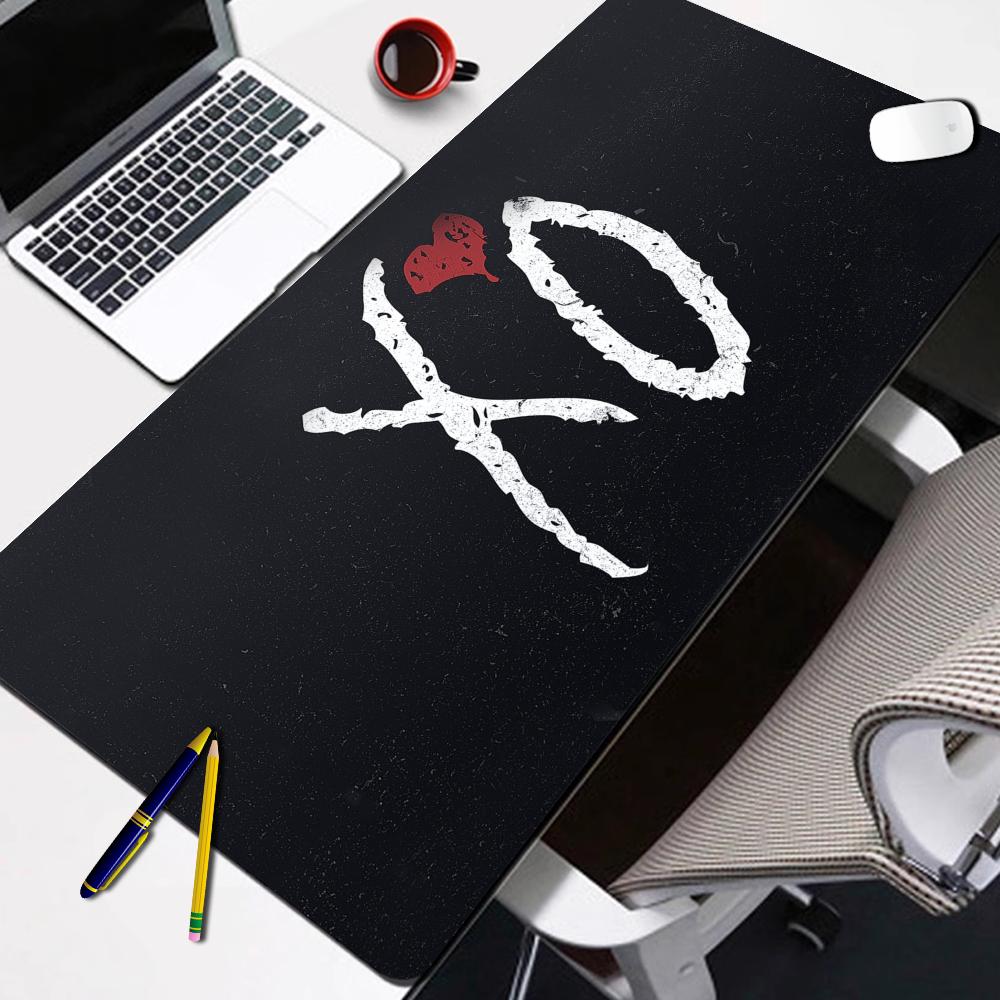 The Weeknd Xo Gaming Mouse Pad Computer Keyboard Desk Mats AntiSlip Washable Home Office Accessories Esports Laptop Mousepad