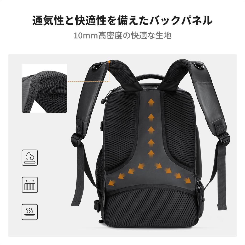 CONCEPT Camera Camera Large 2 Compatible with Suitable for Outdoor DSLR Camera Bag K&F Bag, Backpack, Rucksack, Backpack, Capacity, Compartments,