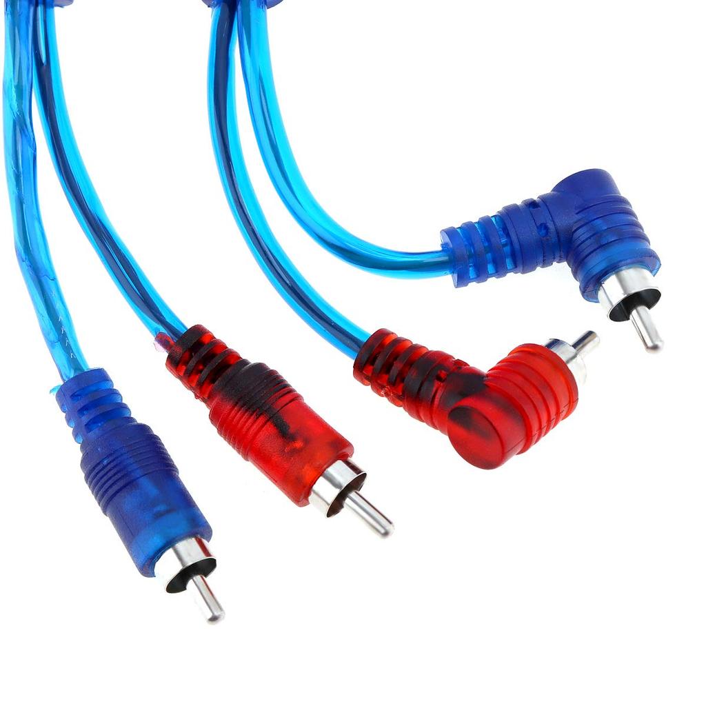 Amplifier Installation Kit, Car Audio Wire Wiring Amplifier Subwoofer Installation Kit, Speaker Cables Car Power Cord with Fuse Holder