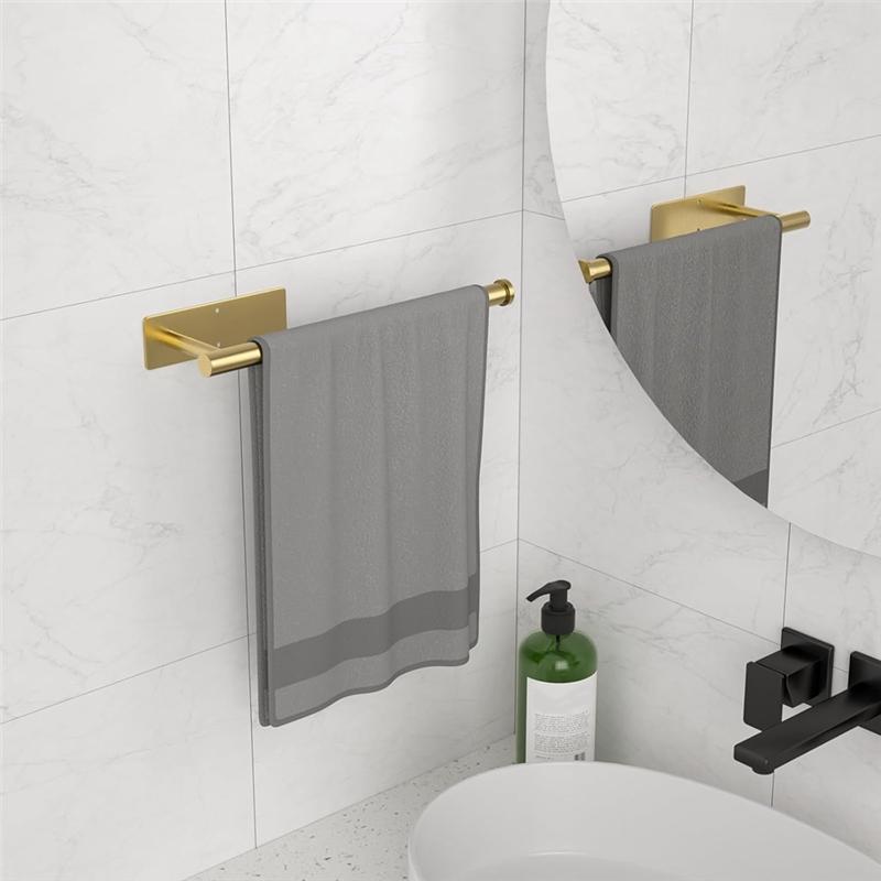 A95I-Paper Towel Holder Under Cabinet, Self-Adhesive,No Drilling, Stainless Steel, Wall-Mounted For Kitchen, Home, RV