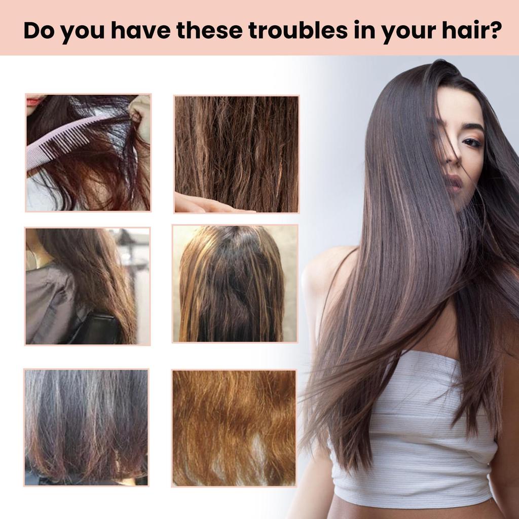 Hair Straightening Cream Professional Dry Damage Frizz Treatment Soft Smoothing Curly Hair Protein Correction Restore Hair Shiny