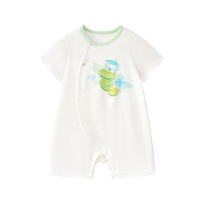 Natural Cool Breathable Short Sleeve Baby Romper