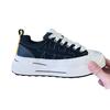 SHOOTBRAND Wang Hedi Black Canvas Shoes 2024 New Platform Casual Couple Small Dirty Shoes