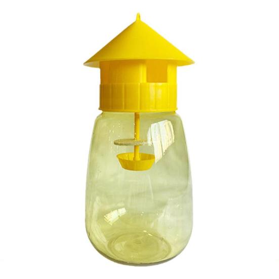 Fruit Fly Trap Outdoor Hanging Drosophila Trap Reusable Fruit Flies Cather Jar Melon Fly Trap for Orchard Vegetable Garden