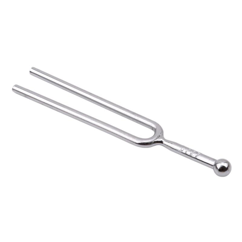 Medical Tuning Fork 440Hz A Tone Stainless Steel Violin Tuner Hammer Healing Sound Percussion Instrument Part Musical Instrument
