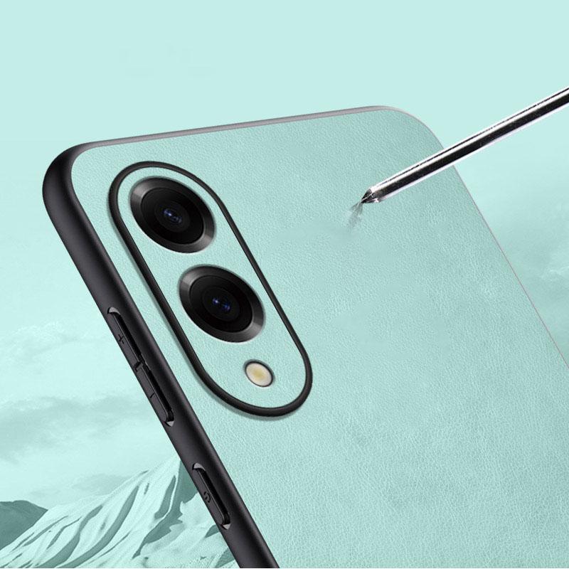 Luxury Soft PU Leather Back Phone Case For Samsung Galaxy S26 S25 Edge Silicone Case For Galaxy S25 Ultra S25Plus Back Cover