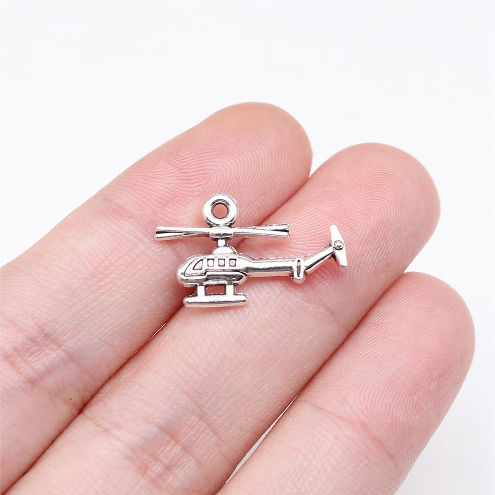 Charms Airplane Ship Pendants Minimalist Jewelry Components QC001