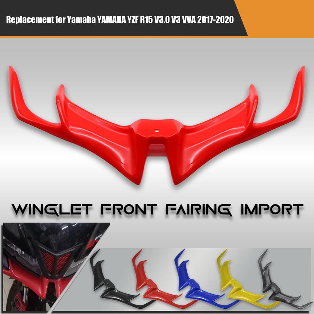 Beak-shaped Motorcycle Front Fairing Replacement for Yamaha YAMAHA YZF R15 V3.0 V3 VVA 2017-2020