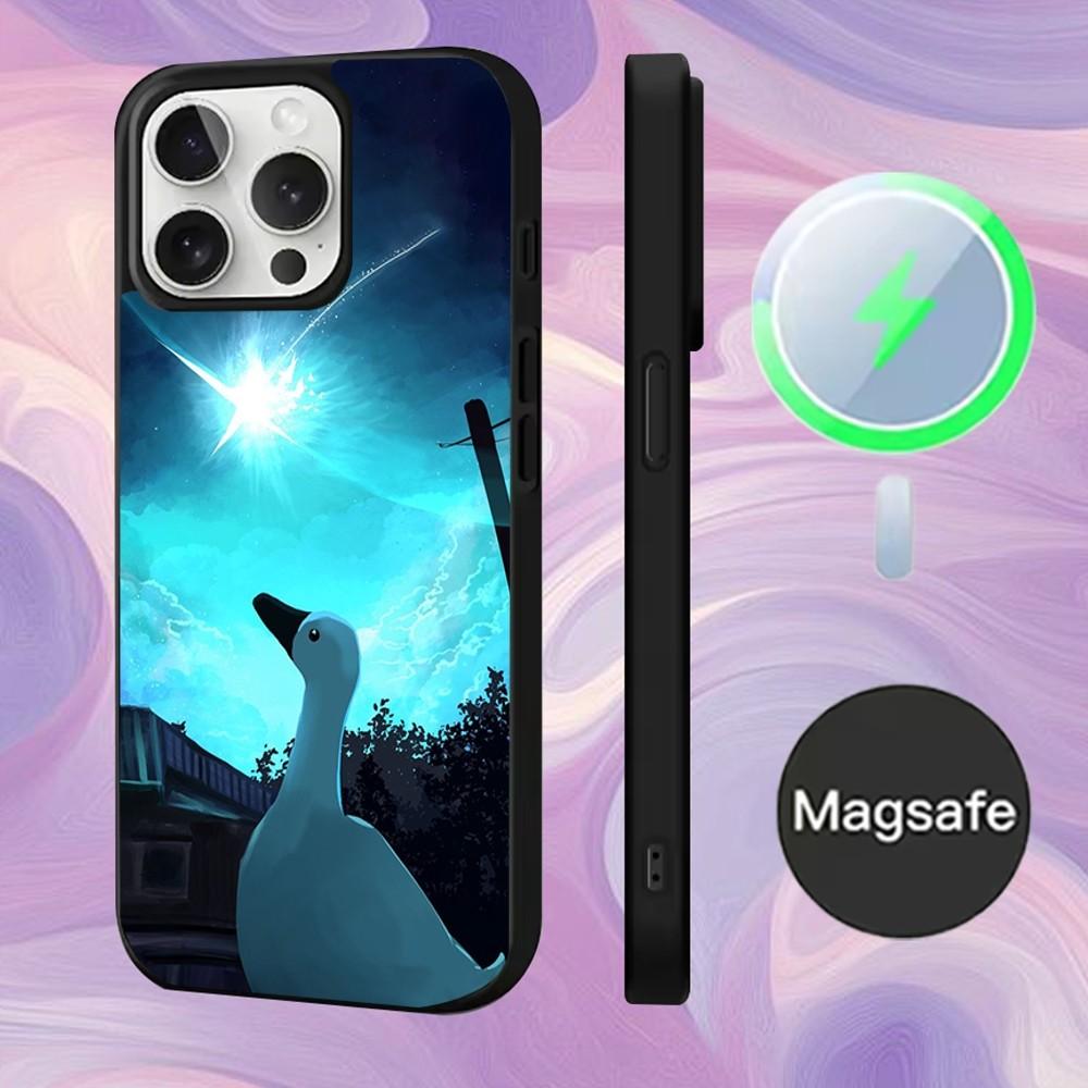 

Funny D-DucK Goose meme Phone Case For iPhone 16,15,14,13,12,11,Pro,Max,Plus,Mini,Magsafe,Magnetic Wireless Charging Case iPhone14promax