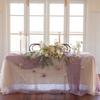 2PCS Pink Table Runner 90x400cm Gauze Table Runner for Wedding Reception Sheer Bridal Birthday Party Table Decoration Vintage