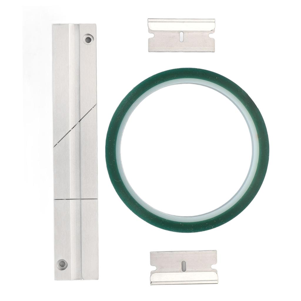 1 4 10 Pouces Kit d'Épissage de Bande Bloc d'Épissage de Bande Professionnel avec Effaceur de Bande et 2 Lames de Coupe pour Revoxsonido 1 4