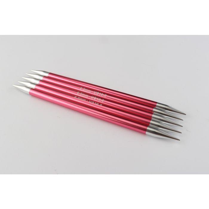 ZING-DOUBLE POINTED NEEDLES 15CM - 6.5MM