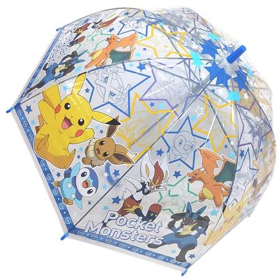 Pokemon Vinyl Dome Lower To Upper Pokemon Children's Umbrella, Umbrella, Type, Grades, Umbrella, Kids, Boys' JUM-67 (Pikachu)