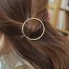 Fashion Simple Style Geometric Circle Hairpin Hair Clip Headwear